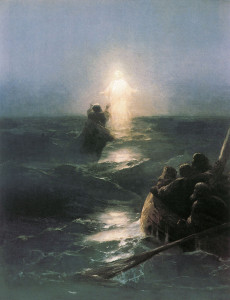 Jesus Walks on Water Ivan Aivazovsky 1888